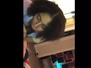 Whoa Rapper with Huge Dick bust on sexy ass girl face (ig:Redd_TheRapper) 4/16
