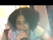 Whoa Rapper with Huge Dick bust on sexy ass girl face (ig:Redd_TheRapper) 5/16
