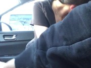 highschool girl gets her throat fucked for first time in the car 15/16