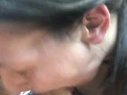 Highschool slut gets used, slapped around and cum in her throat • Throatpie 4/16