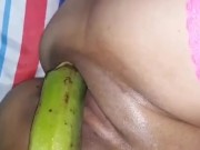 Tremenda paja salvaje platano y todo  12/16