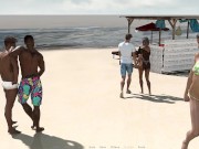 The Adventurous Couple:Big Black Bull Is Fucking His Wife In Front Of Him-Ep 13 4/16