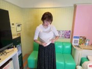 コロナで困ったGカップ小顔ショートヘアの似合う爆乳ぽっちゃりさんが人生初巨乳でパイズリ＆オナニー処女解禁。～オナニー編 1/16