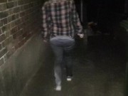 Alice - pissing my already wet jeans again & walking in public 5/16