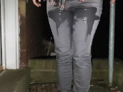 Alice - pissing my already wet jeans again & walking in public 6/16