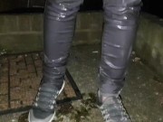 Alice - pissing my already wet jeans again & walking in public 8/16