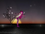 MMD R18 Pink Yamakaze - Anitta - Paradinha - 1042 11/16