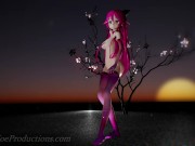 MMD R18 Pink Yamakaze - Anitta - Paradinha - 1042 12/16