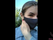 RISKY SEX ON THE ABANDONED BUILDING RECEIVED A LOT OF CUM ON FACE 16/16