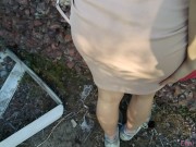 RISKY SEX ON THE ABANDONED BUILDING RECEIVED A LOT OF CUM ON FACE 8/16