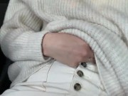 Мастурбирую и кончаю в такси. Водитель чуть не застукал 2/16