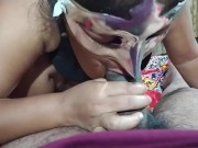 Indian bhabi gives blowjob and sex with her boyfriend 4/16