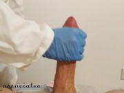 Esthetician gets paid for a handjob after waxing 11/16