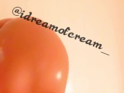 Cream spreading her ass and twerking in the shower 15/16