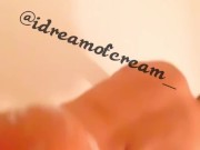 Cream spreading her ass and twerking in the shower 7/16