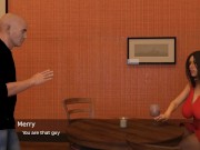 HOT WIFE: Pervert Wife And a Stranger In Public Toilet-Ep 17 2/16