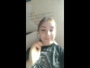 Some videos of me showing off my petite tits and nipples :) 1/16