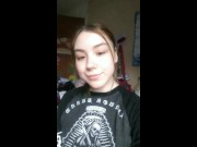 Some videos of me showing off my petite tits and nipples :) 12/16