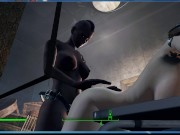 Black girl fucked white | Porno Game 3d 9/16