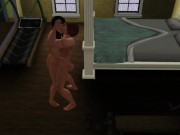 Kamasutra in a sex game. Learning poses with wife | Adults Mods - porno gam 1/16