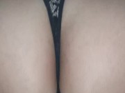 My Latin girl rides on my penis, with her lingerie and lace thong! 6/16