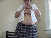 I Gained so Much My School Uniform Doesn't Fit - Gain Girl - C4S Store 109926 14/16