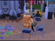Santa Claus loves to fuck from behind | wicked whims sims 13/16
