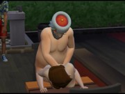 Santa Claus loves to fuck from behind | wicked whims sims 7/16
