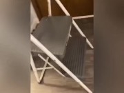 MIDGET TINY TEXIE AND THE MAINTENANCE GUY!! 7/16