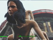 Lesbian sex right on the road to the village | fallout 4 vault girls 3/16