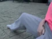 outside masturbating *neighbours outside* 10/16