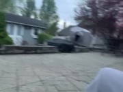 outside masturbating *neighbours outside* 13/16