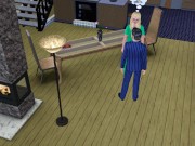Fucked wife while mother-in-law on the table | sims 3 sex 2/16