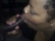 Ssbbw sucks fat cock. Sloppy head 3/16