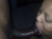 Ssbbw sucks fat cock. Sloppy head 4/16