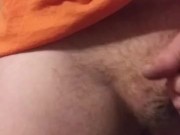 Horny Little Dick Masturbates in front of Woman 4/16