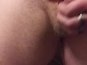 Horny Little Dick Masturbates in front of Woman 9/16