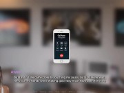 The Adventurous Couple:Wife Teasing Her Boss With a Dildo in Her Pussy-S2E28 14/16