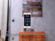 The Adventurous Couple:Wife Teasing Her Boss With a Dildo in Her Pussy-S2E28 9/16