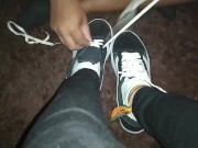 Cutting slave shoes and socks 1/16