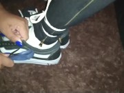 Cutting slave shoes and socks 5/16