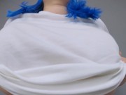 Never enough oil for my huge tits. 4K 1/16