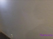 Fucked in a hotel elevator, facial and public cumwalk Harmoney Reign 13/16