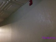 Fucked in a hotel elevator, facial and public cumwalk Harmoney Reign 14/16