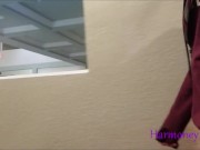 Fucked in a hotel elevator, facial and public cumwalk Harmoney Reign 15/16