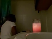 GIVING HER CRAZY BBC EVERYWHERE IN THE SHOWER  ( she can’t take it) 15/16