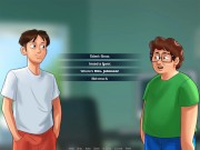 Summertime Saga Parte 54 giving a dildo as a gift to my step sister 7/16