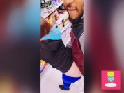 NUT IN AISLE 69**Full 1AM  IN PUBLIC CREAMPIE WITH THE HUBBY .... 8/16