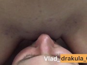 Мачеха уговорила сына делать ей куни и кончила ему в рот 4/16