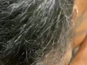 Sexy MILF Meets sons best friend in bathroom to give him sloppy blowjob 5/16